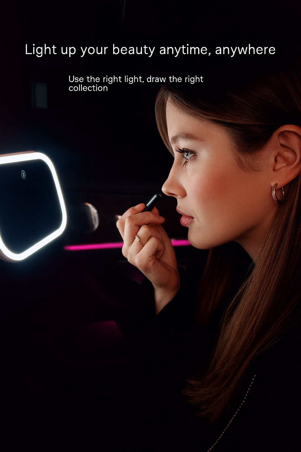 Mini LED makeup mirror