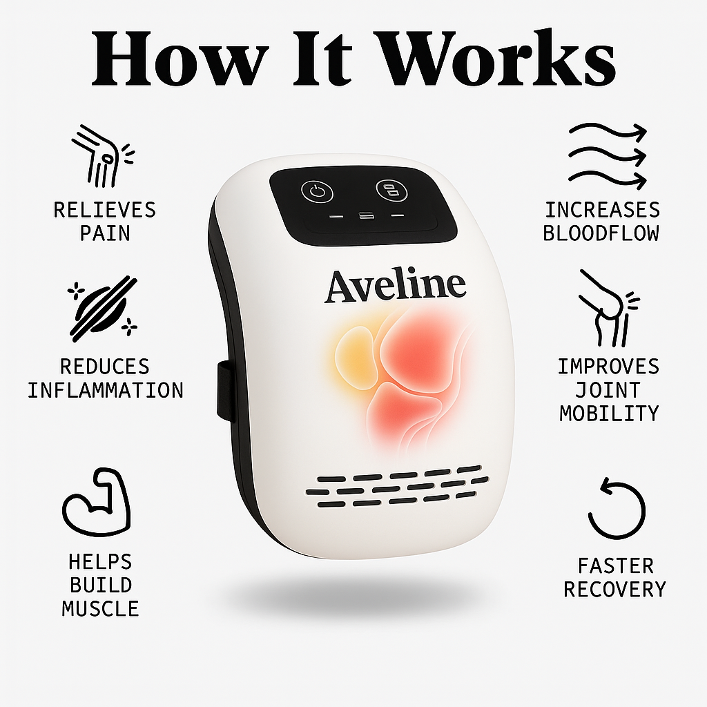 AvelineWellness Ultra 4 In 1 Knee Therapy Device
