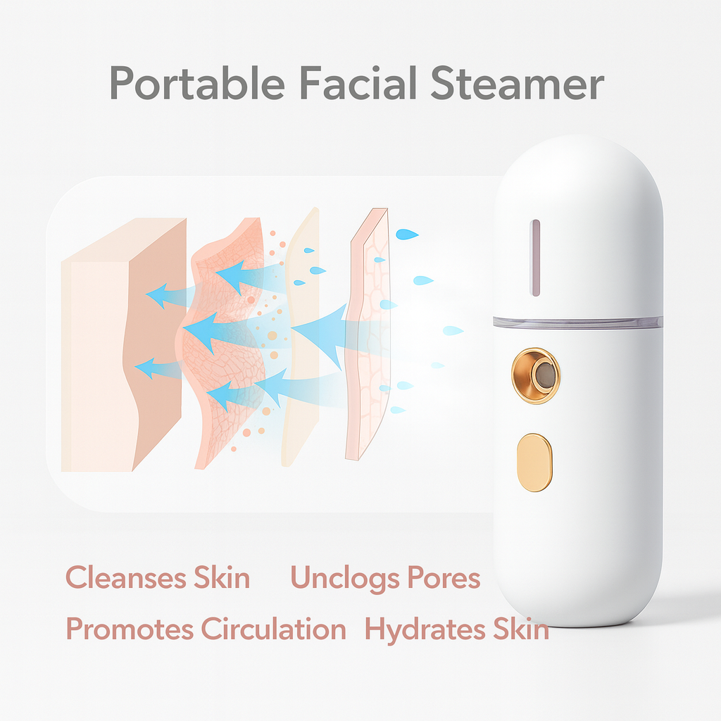 Mini Portable Facial Steamer